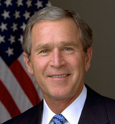 george w bush funny face. the face of